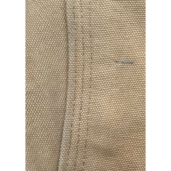 Carhartt Jacket Coat Khaki Brown BULLS Shipping Logo Men's Size 2XL Tall - Picture 4 of 6